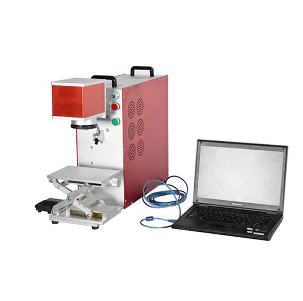 Portable optical fiber laser marking machine